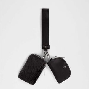 Lululemon NWT Dual Pouch Plush Fleece Pouch/Wristlet